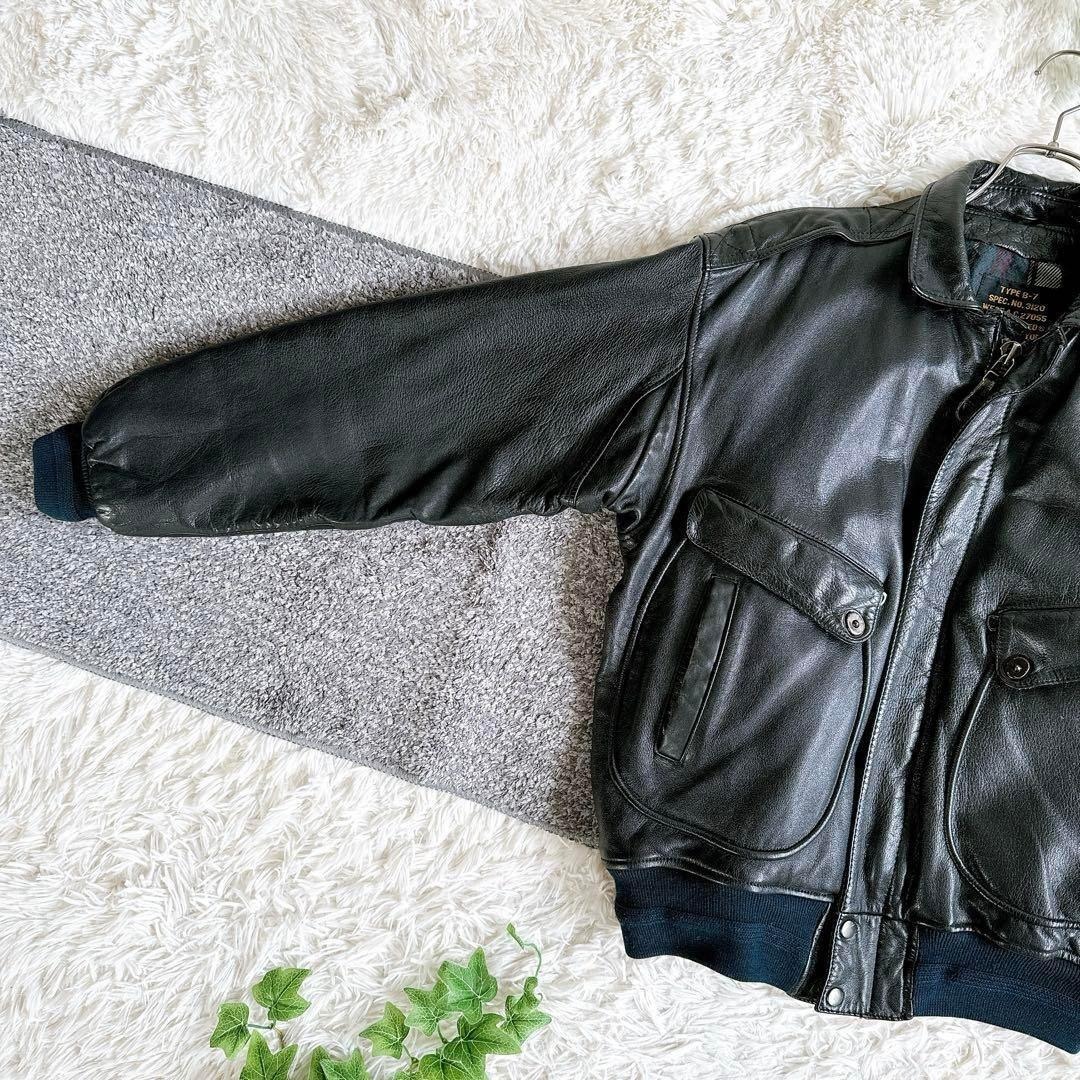 AVIREX - 希少 アビレックス B-7 フライトジャケット レザージャケット