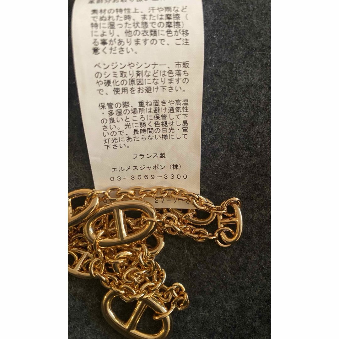 HERMES - 新品同様❣️エルメスHERMESケープマント カシミア100%コート