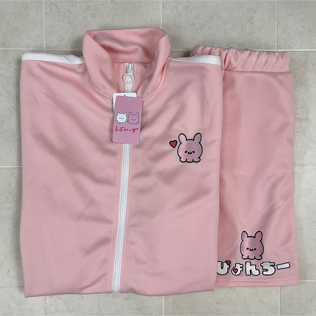 らぶいーず ぴょんちー 半袖ジャージ上下セット ドンキ ピンク Mの通販