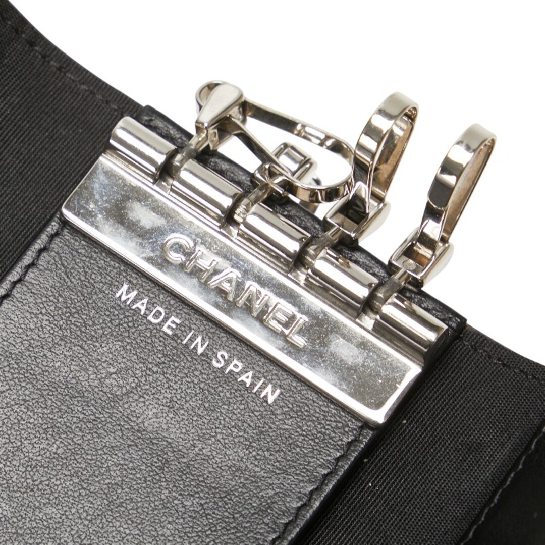 CHANEL - シャネル ココマーク キーケース 4連 キャビアスキン