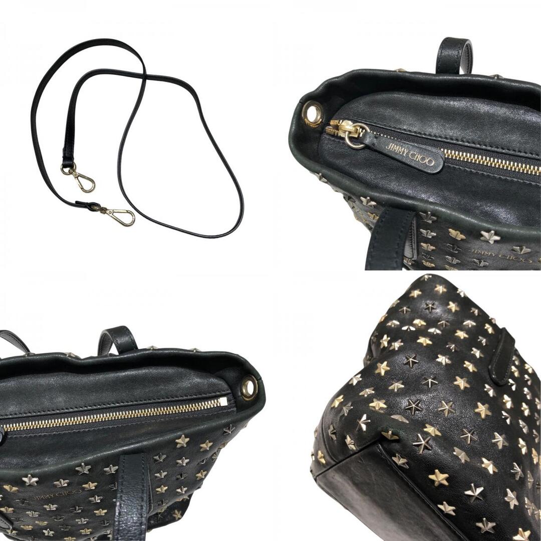 JIMMY CHOO - ジミーチュウ JIMMY CHOO ミニサラ ブラック スタッズ