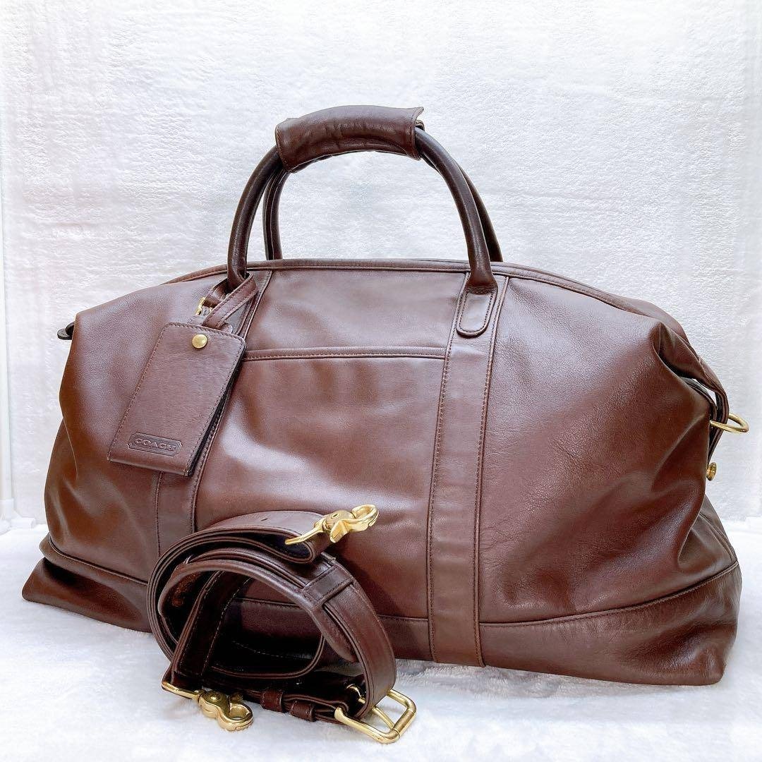 COACH - ✨美品✨COACH オールドコーチ 2wayボストンバッグ ブラウン