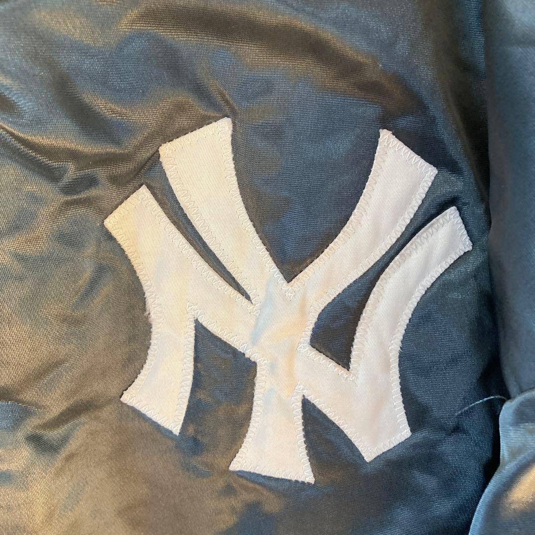 VINTAGE - USA製 90s Yankees スタジャン ダークグリーン Lサイズの
