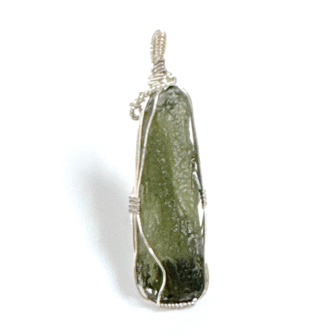 天然モルダバイトワイヤーペンダントNO25-2476 - www.carpasdecubrir.co