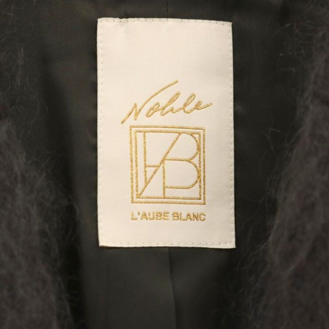 Noble - ノーブル ×L'AUBE BLANC 24AW モヘアMIXシャギージャケットの