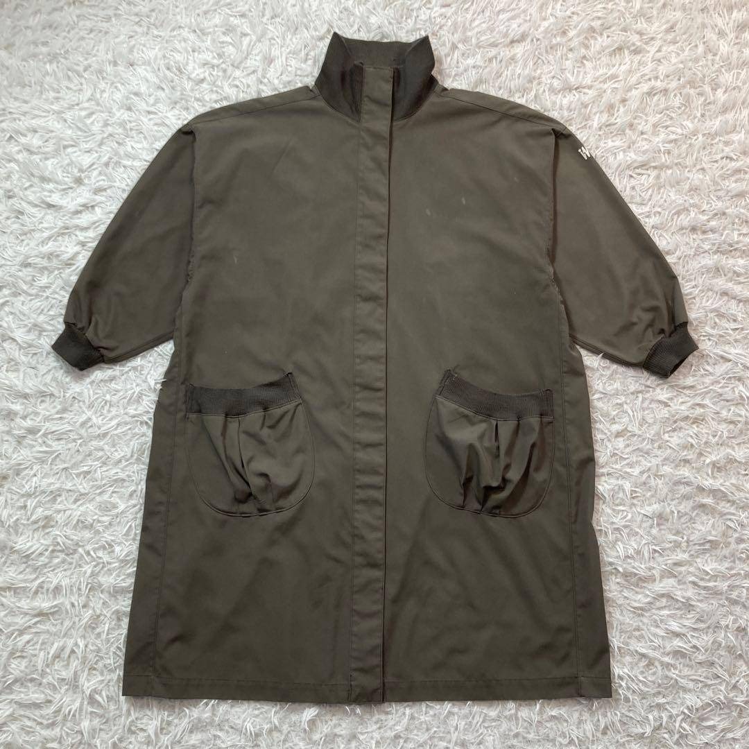 ISSEY MIYAKE - MIYAKE DESIGN STUDIO スタンドカラー コート M カーキ