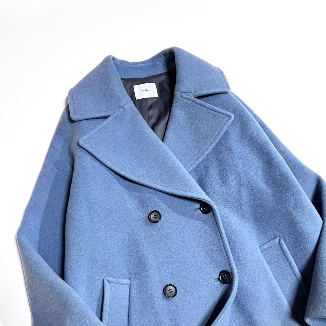IENA - ck112a IENA ダブルモッサコート ウール コート コート 毛
