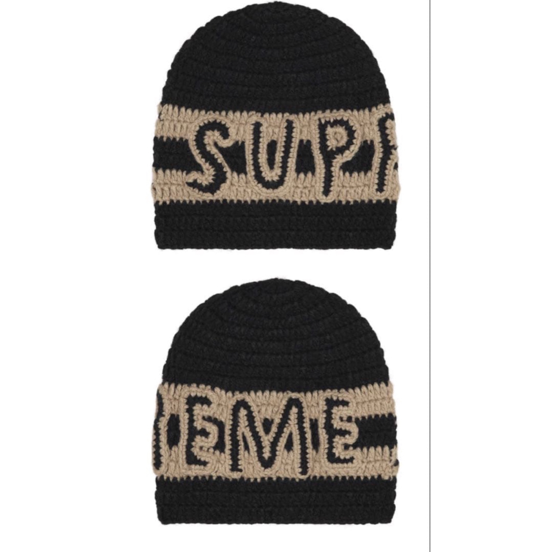 Supreme - Supreme Crochet Logo Beanie 