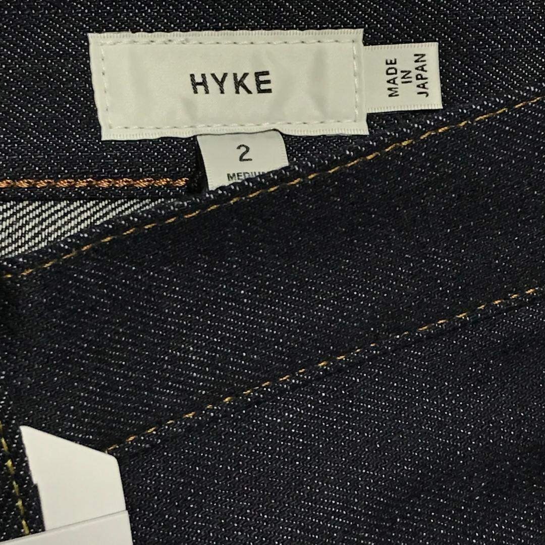HYKE - 2 HYKE 25AW スーパーワイド バレルレッグ デニム WIDEの通販