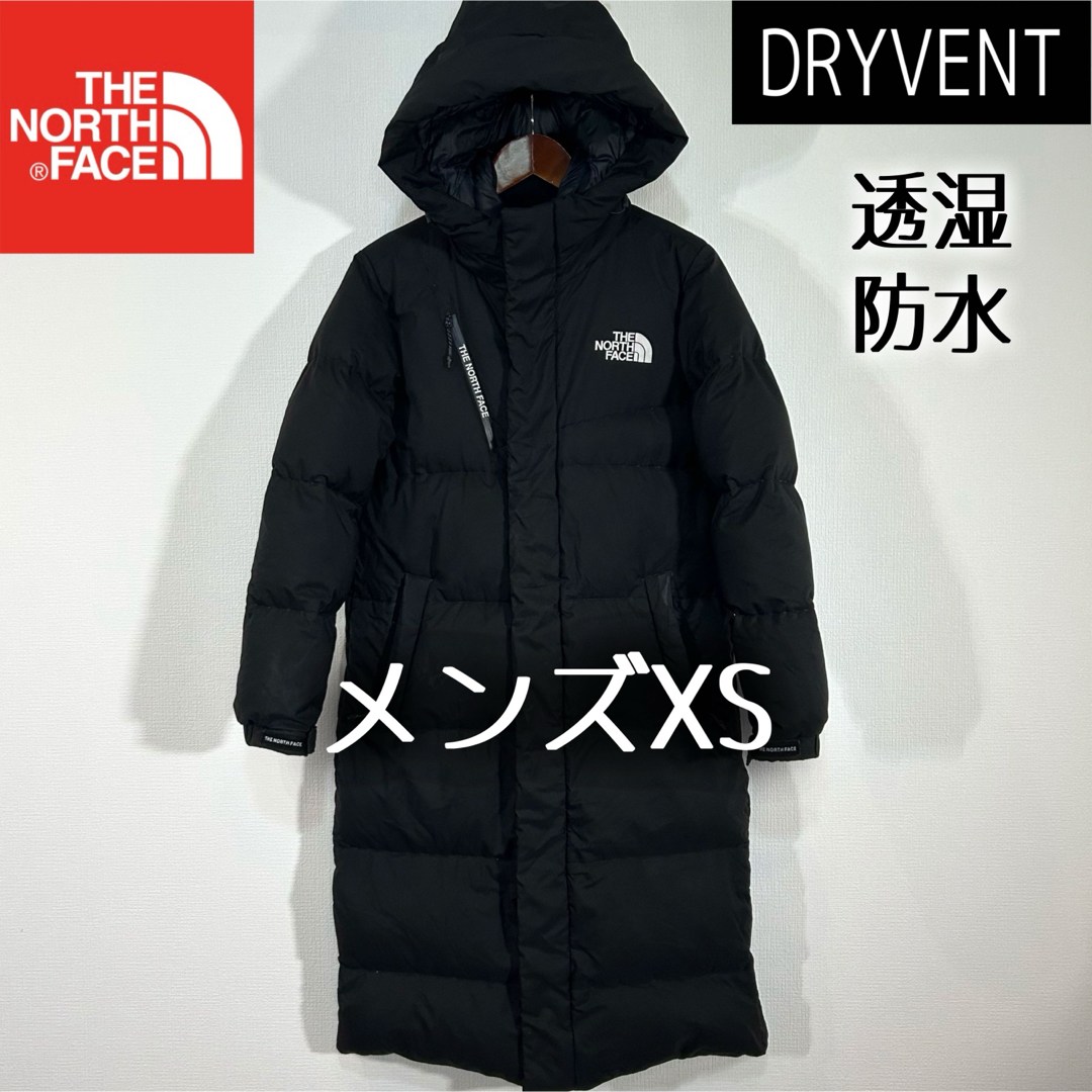 THE NORTH FACE - 人気 ノースフェイス ロゴ刺繍 ダウンコート メンズ