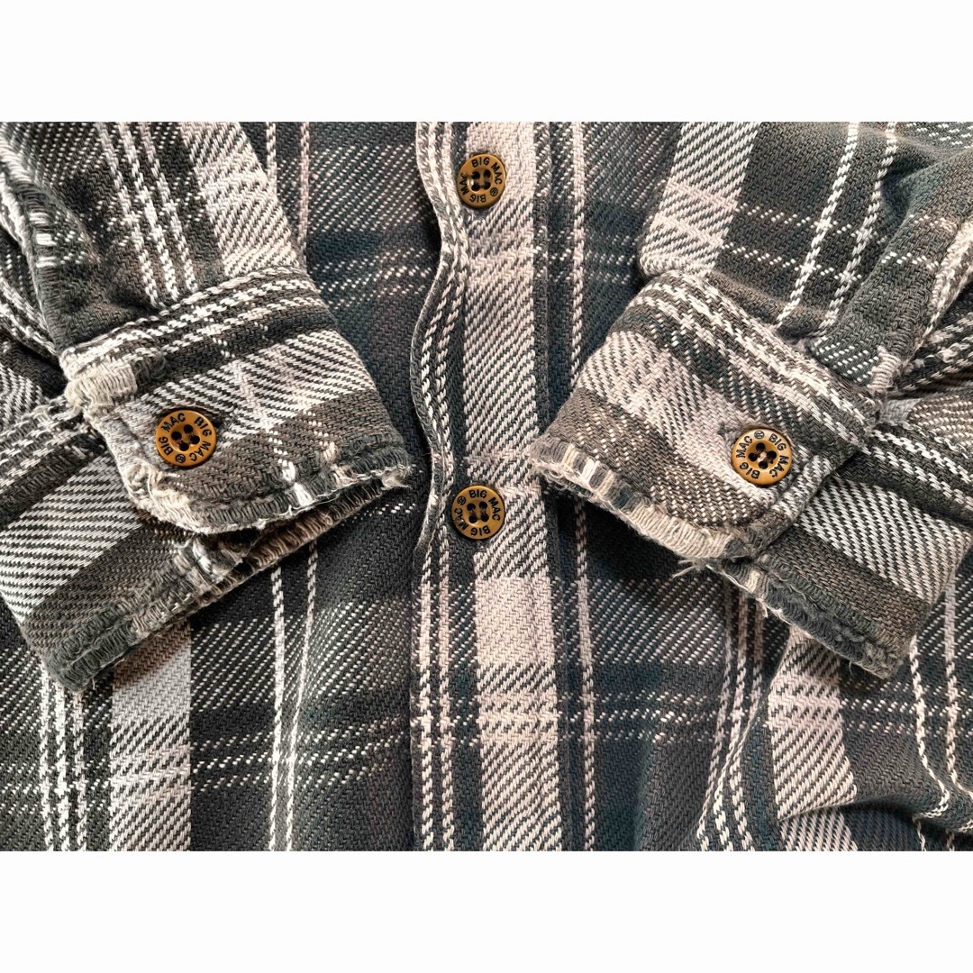 好配色】80's BIG MAC ネルシャツ ポルトガル製 ヴィンテージの通販 by