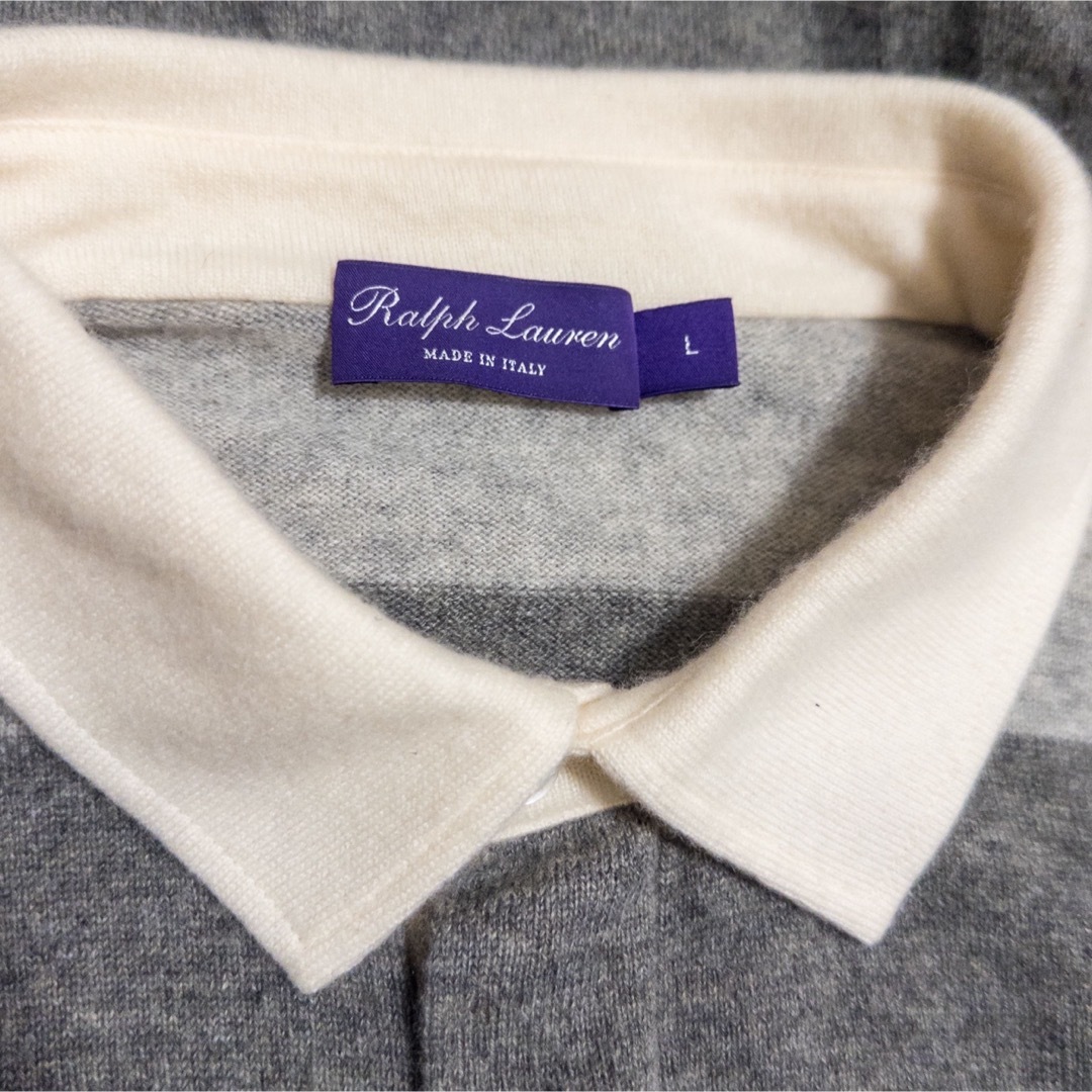 POLO RALPH LAUREN - Ralph Lauren Purple Label カシミア ポロシャツ