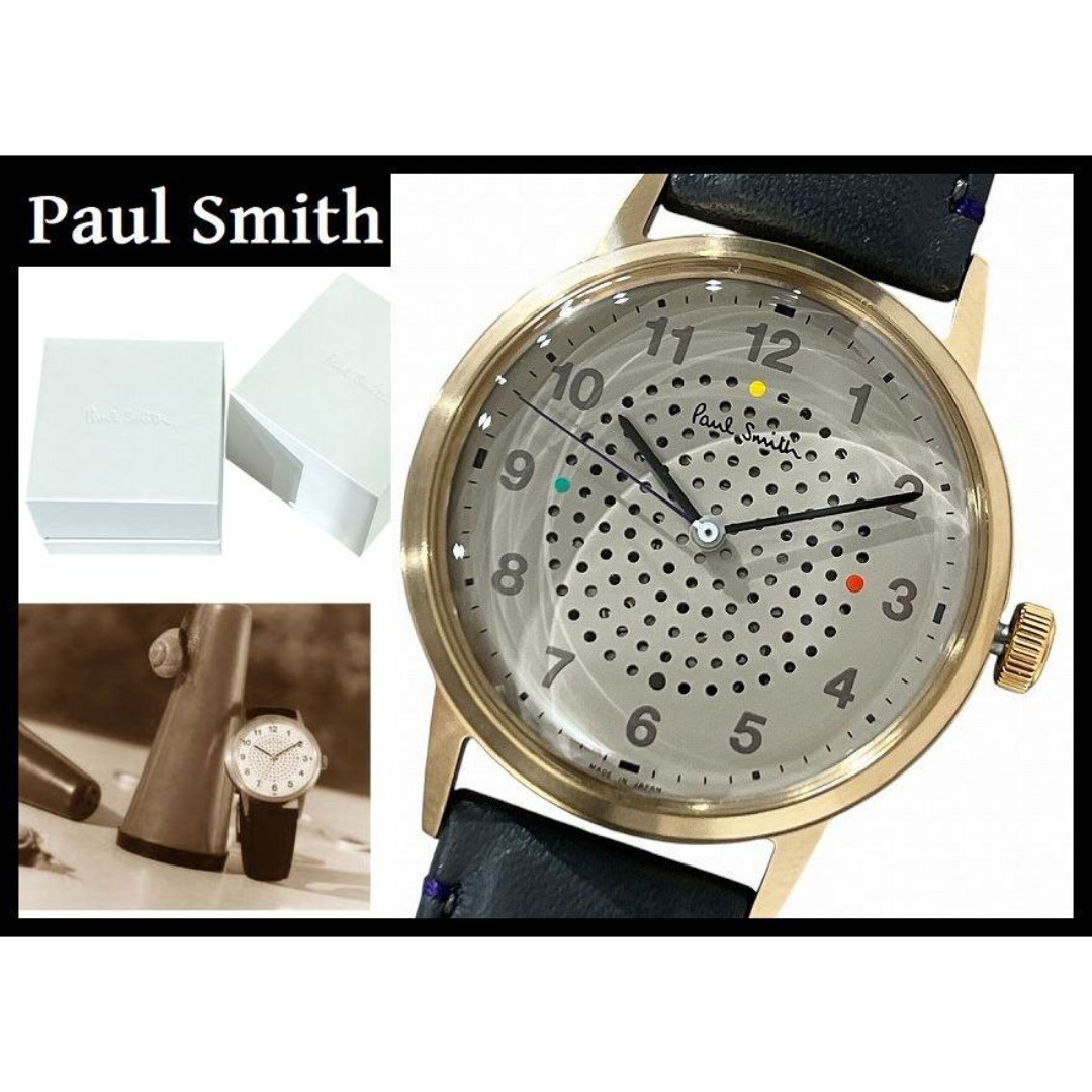 Paul Smith - 未使用 22ss ポールスミス Radio 6 ベージュ文字盤 自動