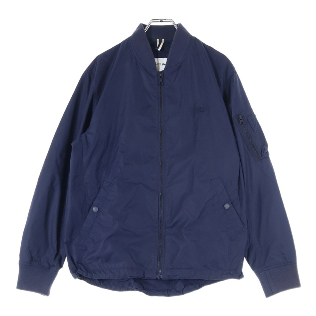 LACOSTE - LACOSTE ラコステ MA-1 ジップアップジャケット ネイビー