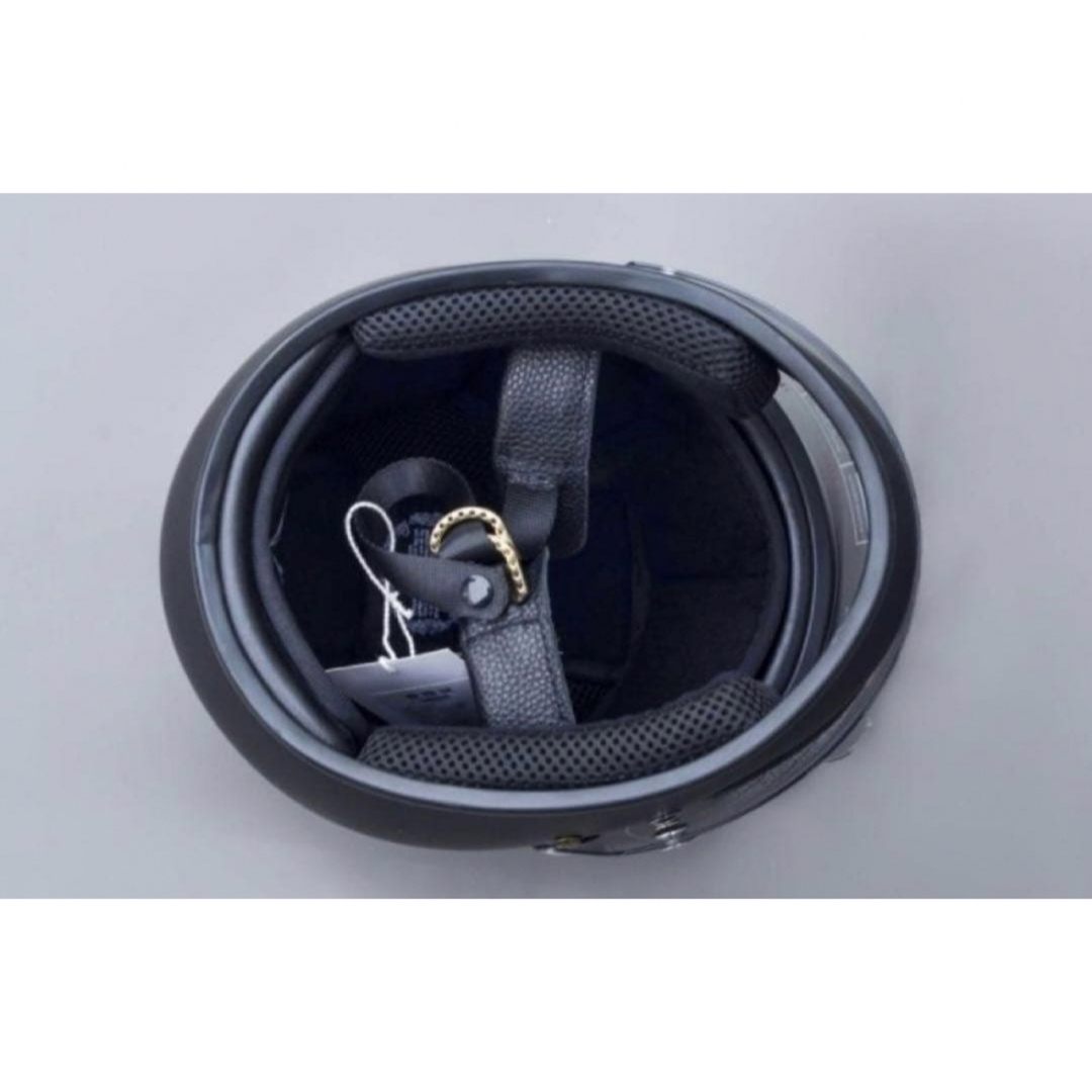 小型シェル フルフェイスヘルメット レトロスタイル ハーレー風