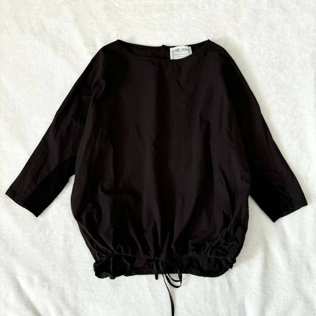 BEARDSLEY - BEARDSLEY ビアズリー シャツTシャツ ブラック 洗える