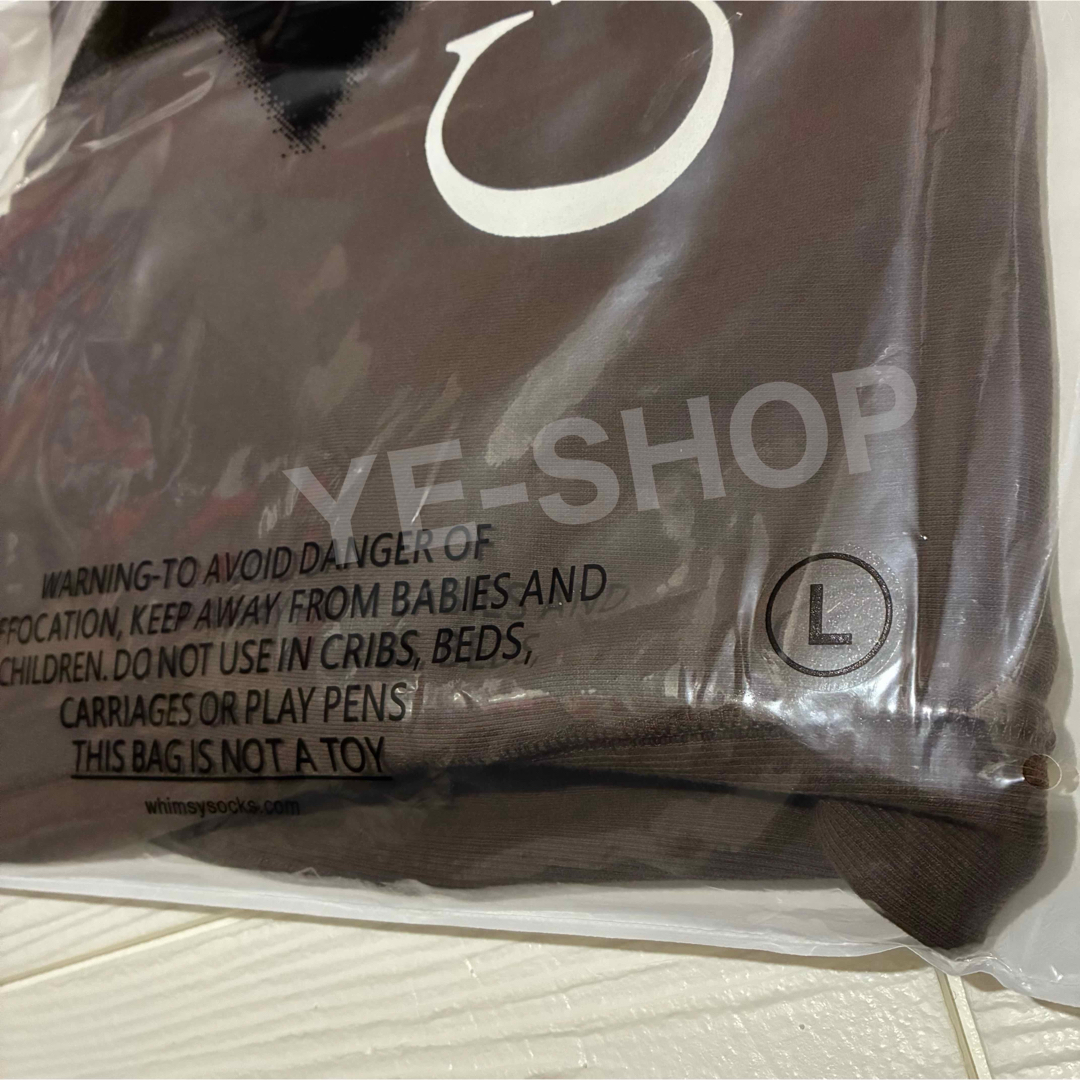 WHIMSY - 新品L／Creek × whimsysocks brown ブラウン スウェットの