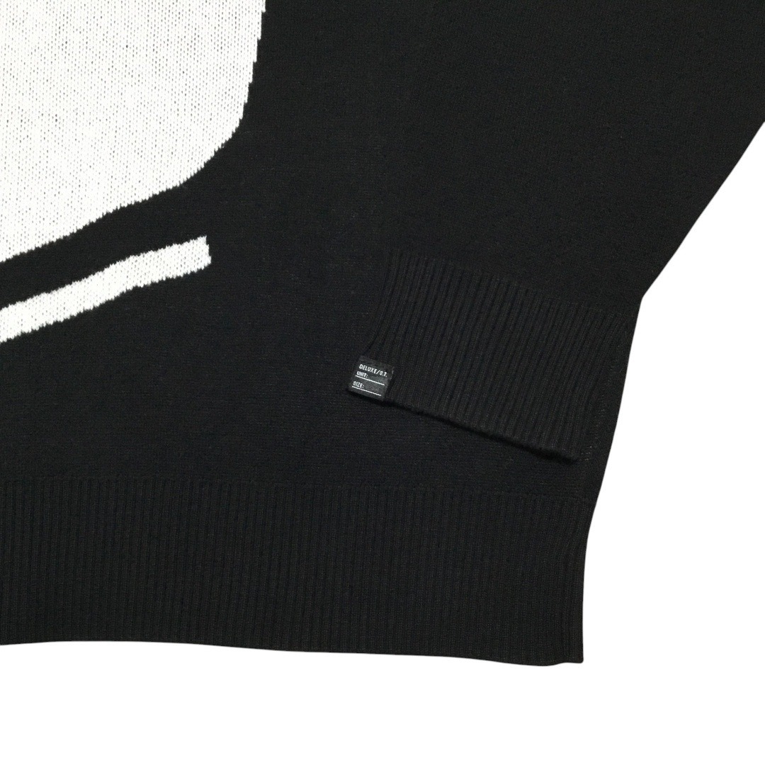 希少 DELUXE PLAYBOY コラボレーション カーディガン M ブラック