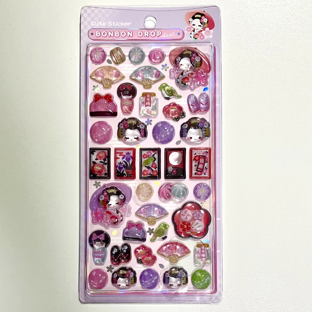 ボンボンドロップシール 正規品 和柄 舞妓さんの通販 by ラムネ's shop