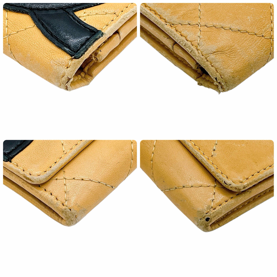 CHANEL - 良品 シャネル カンボンライン ココマーク 二つ折り財布