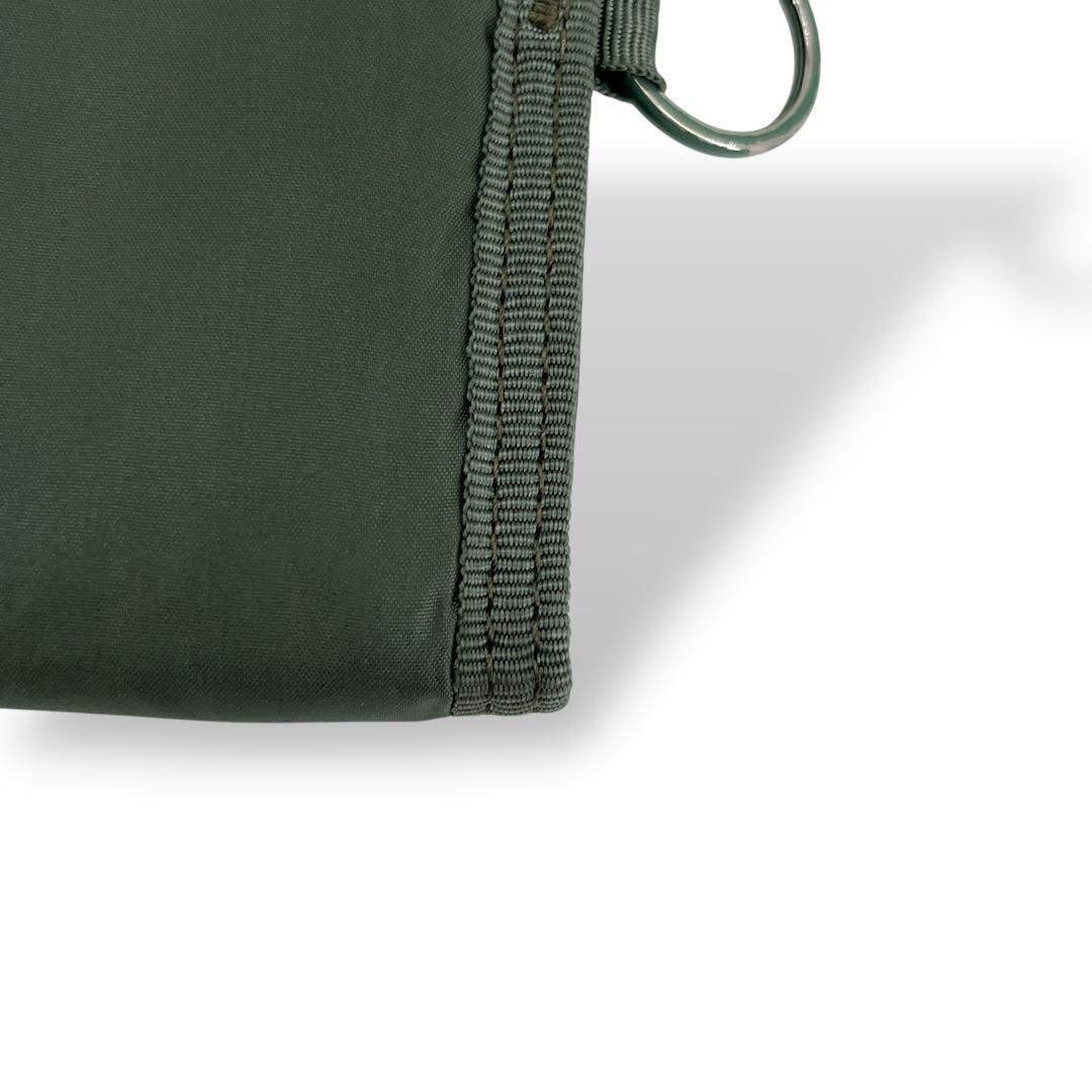 PORTER - PORTER ポーター 三つ折り財布 カプセル ロゴ モスグリーン