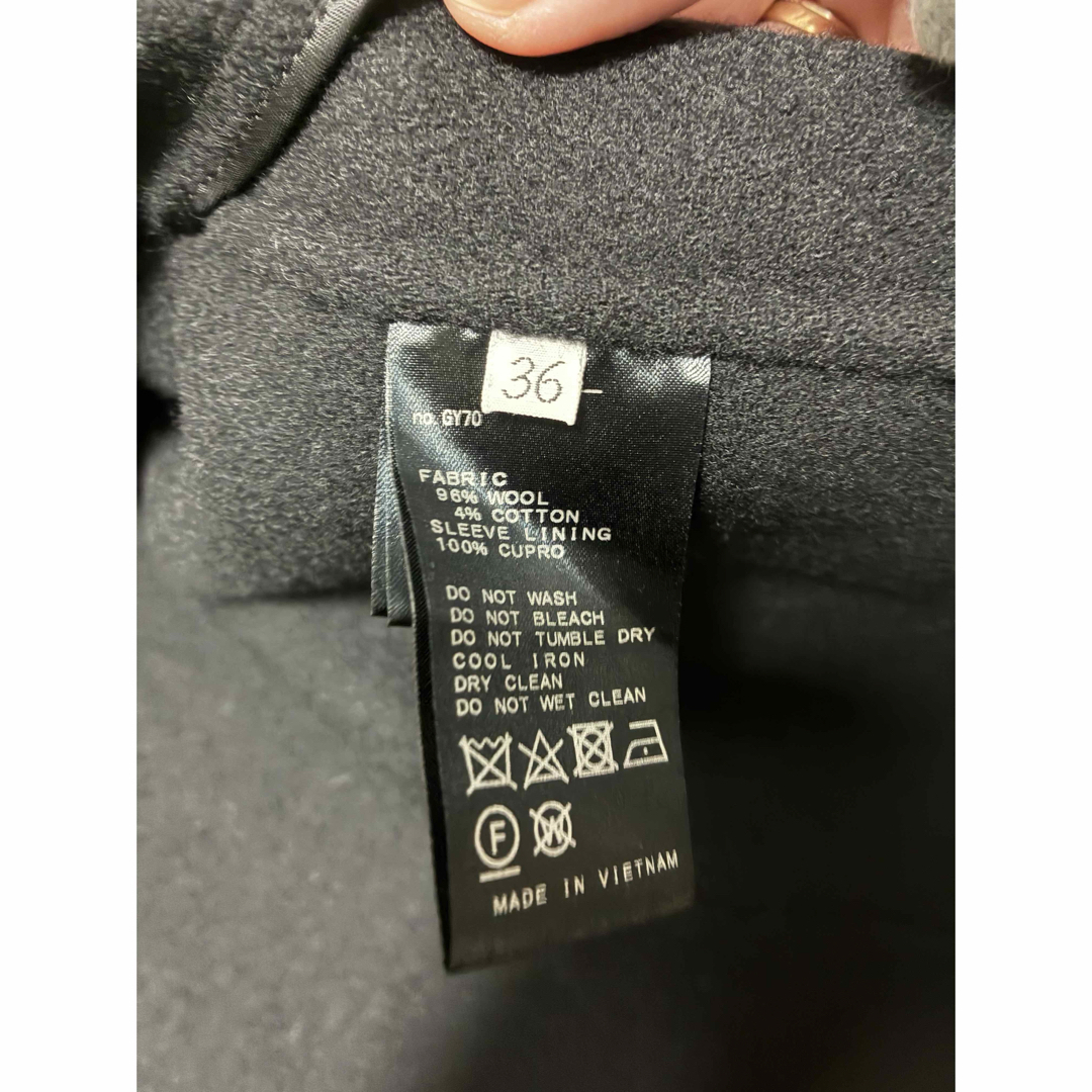 AP STUDIO - 早い者勝ち✨定価6.1万 AP STUDIOチェスターコート 黒 36