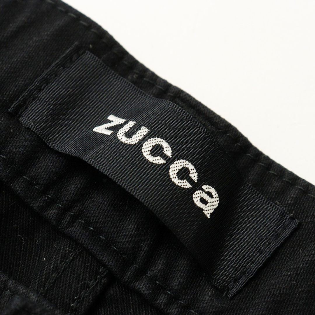 ZUCCa - ズッカ ZUCCA コットンストレッチ テーパード ブラックデニム