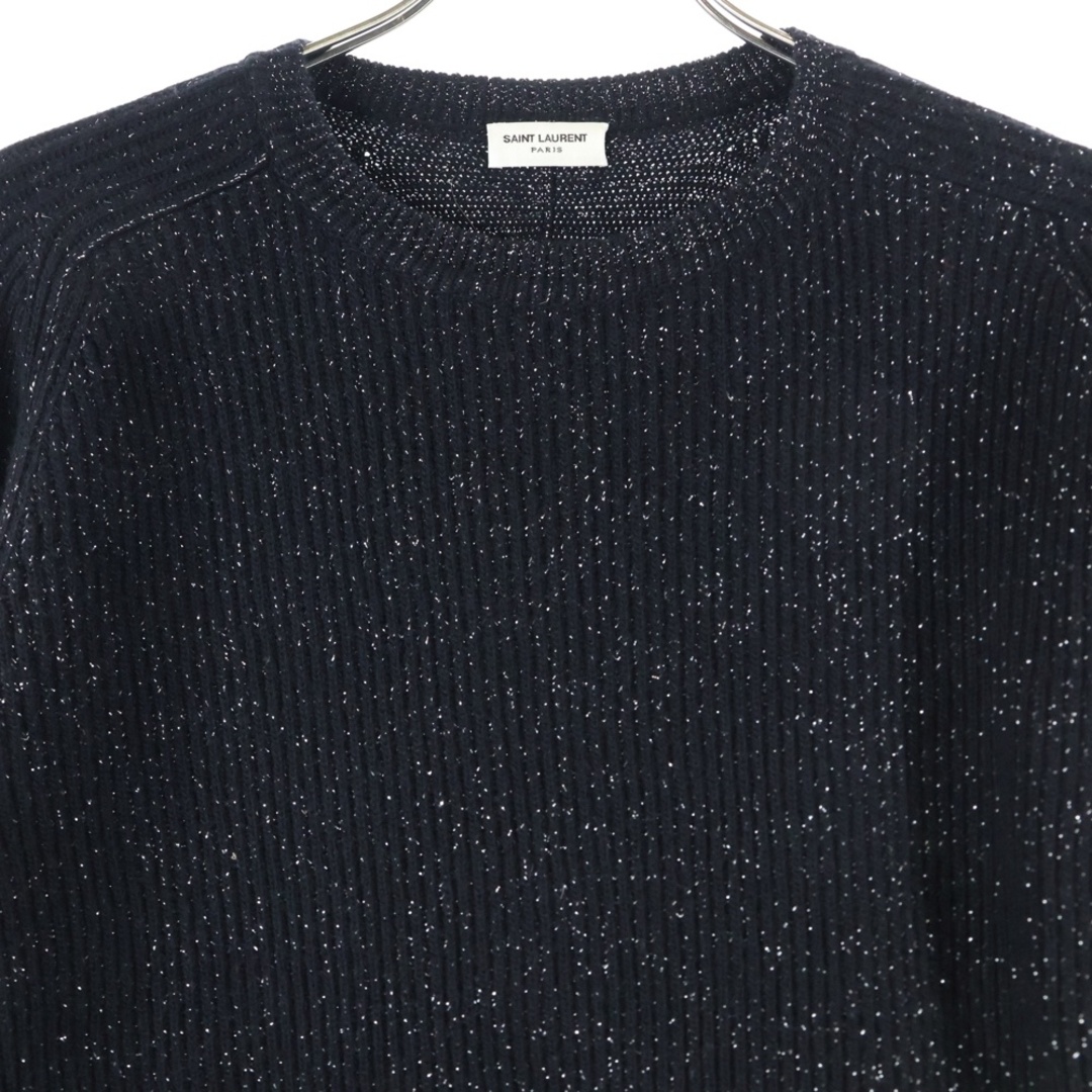 SAINT LAURENT - SAINT LAURENT PARIS サンローランパリ ラメ入り リブ