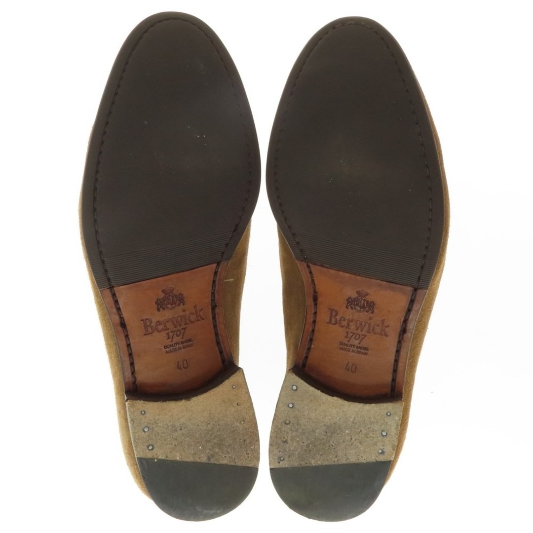 Berwick - 【中古】バーウィック BERWICK スエード タッセル