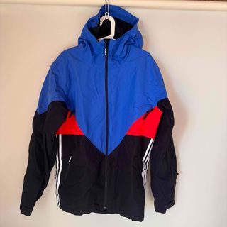 adidas - adidas Originals スノーボードウエア つなぎ 黒×白 サイズ O