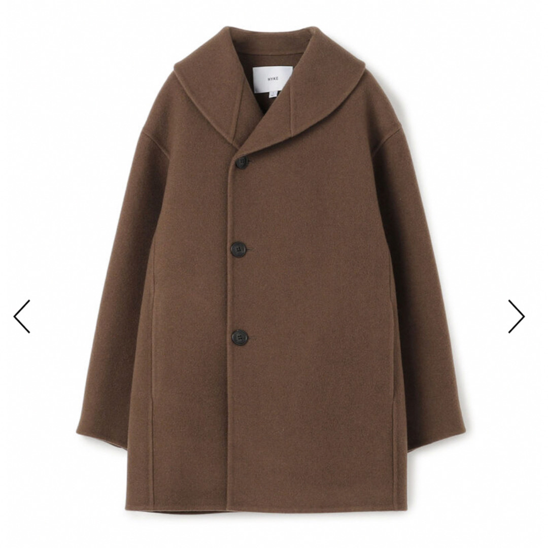 HYKE - ハイク HYKE DOUBLE FACE SHAWL COLLAR COATの通販 by 𖤐´-'s