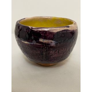 珍品 佐々木昭楽作 赤楽、塩筒黒茶碗 大徳寺黄梅院小林太玄の花押有の