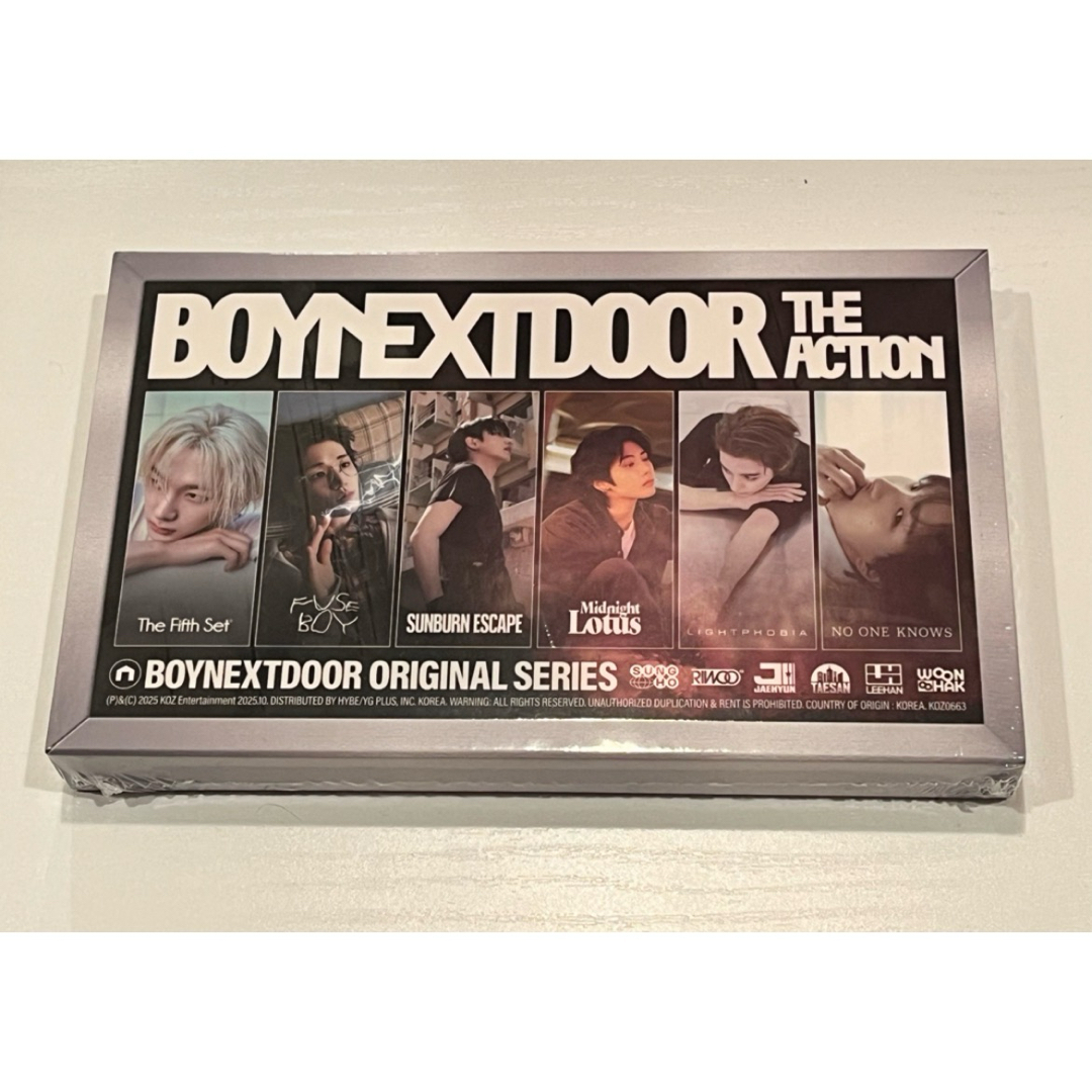 BOYNEXTDOOR - BOYNEXTDOOR アルバム The Action 新品 未開封 CDの通販