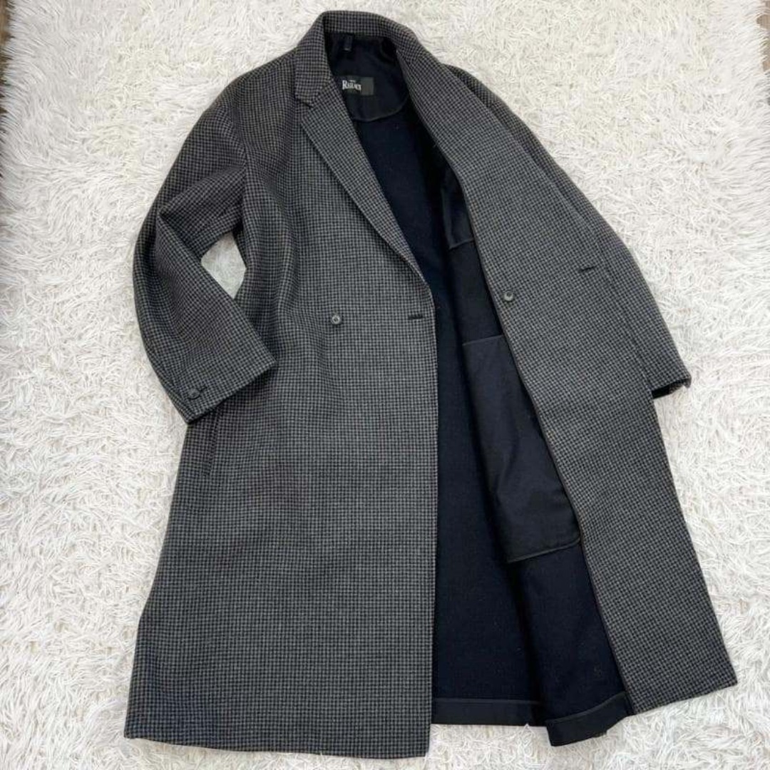 THE RERACS - 極美品 THE RERACS ルーズチェスターコート チェック