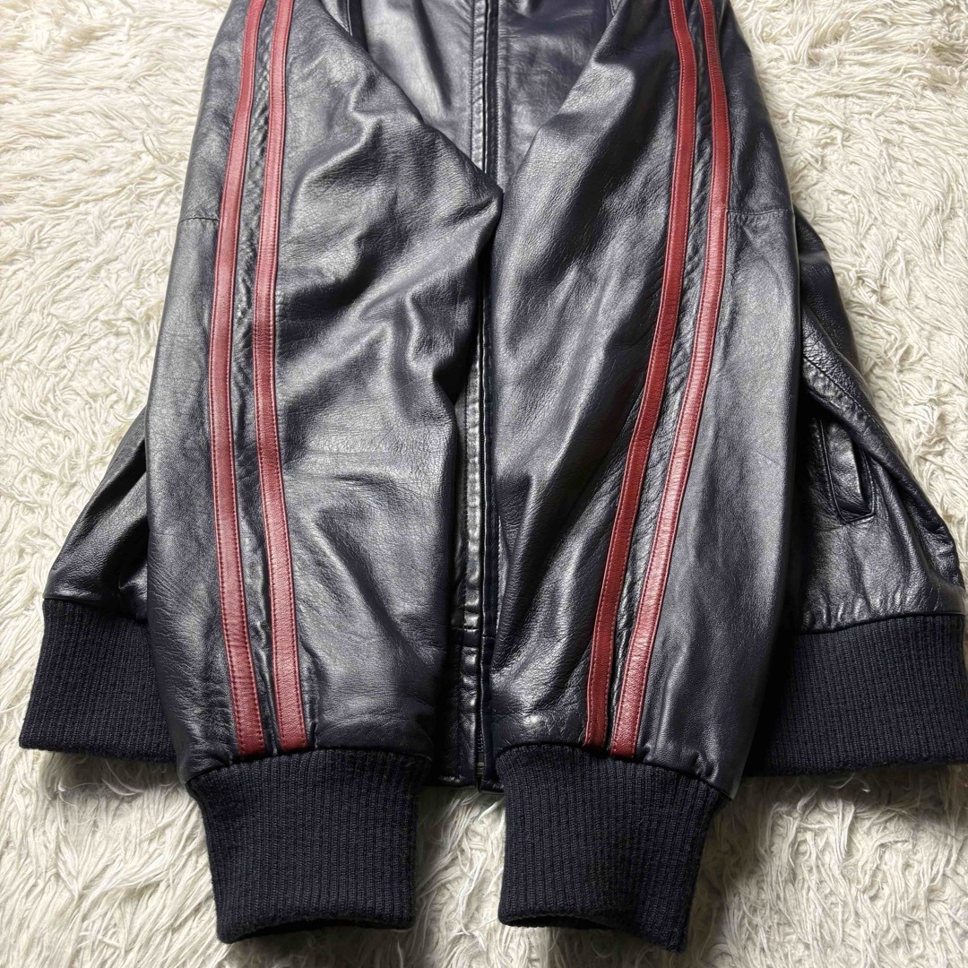 schott - 美品 Schott ショット ラムレザー トラックジャケット