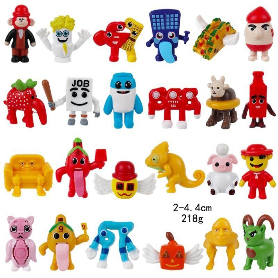 ロブロックス ブレインロットを盗む フィギュア 人形 セットG 861の