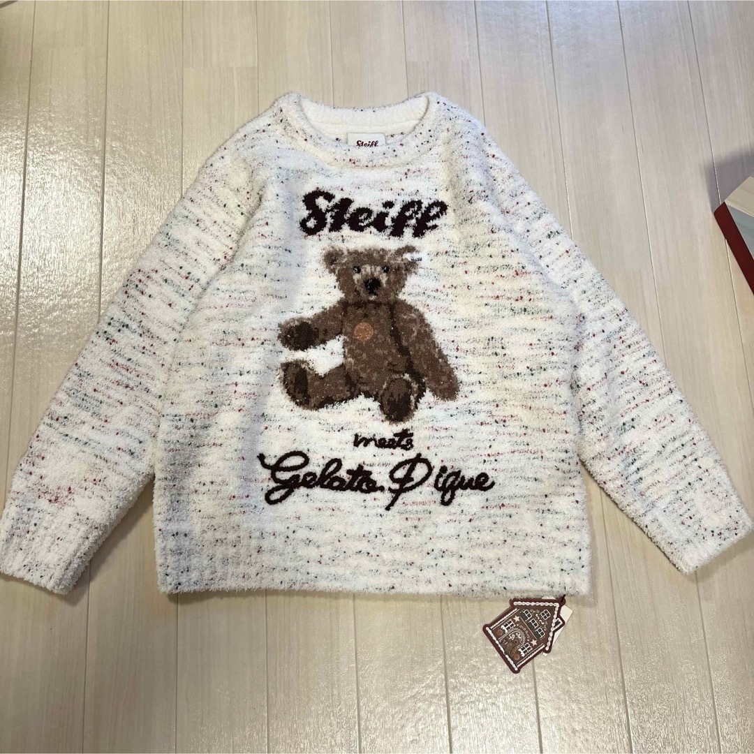 gelato pique - Steiffパウダーネップジャガードプルオーバー、ロング