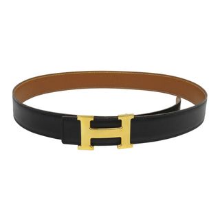 HERMES - エルメス HERMES ベルト 馬モチーフバックル 95 レザーの通販
