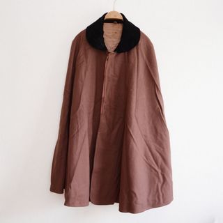 TOCCO closet - 2WAYファー＆ベルト付きケープライクコートの通販