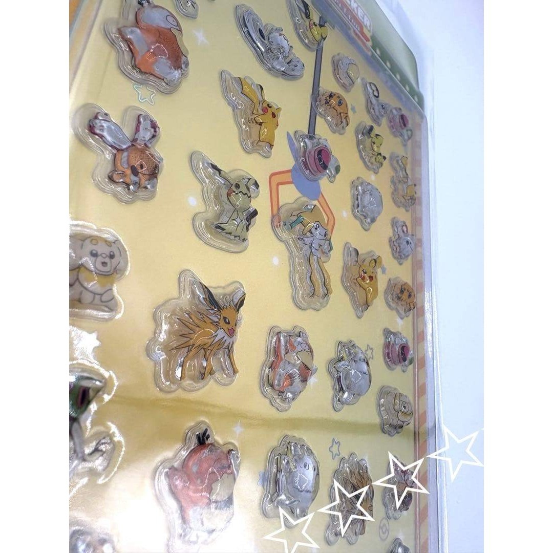 ポケモン - 韓国限定 ポケモン バブルステッカー 8枚セット メタモン