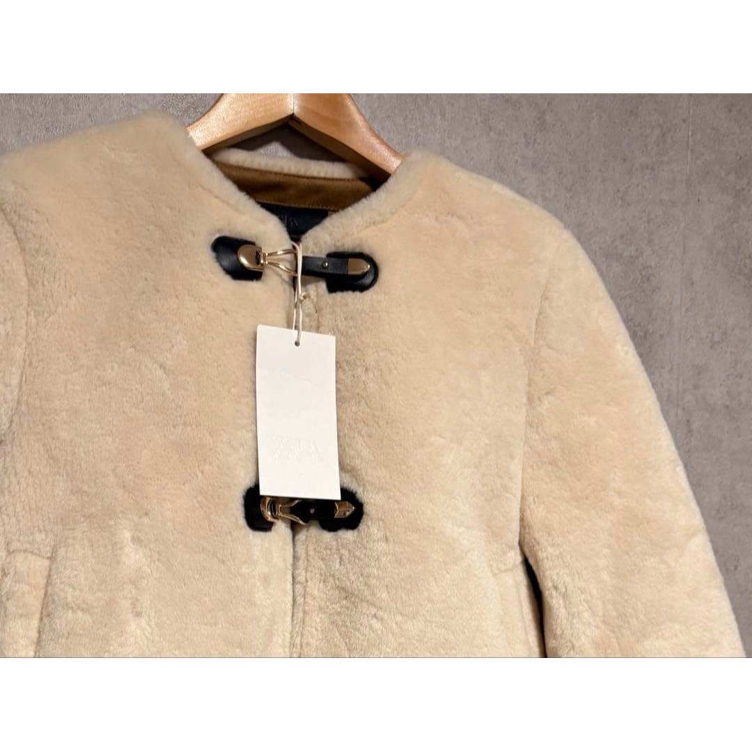ZARA - ZARA トグルボタン フェイクファージャケット XSの通販 by GR