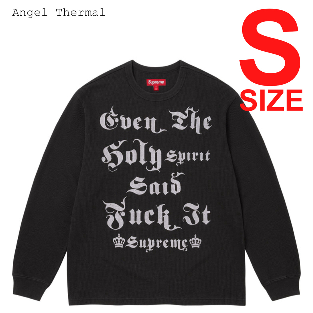Supreme - Supreme サーマル シュプリーム Angel Thermal ブラック Sの