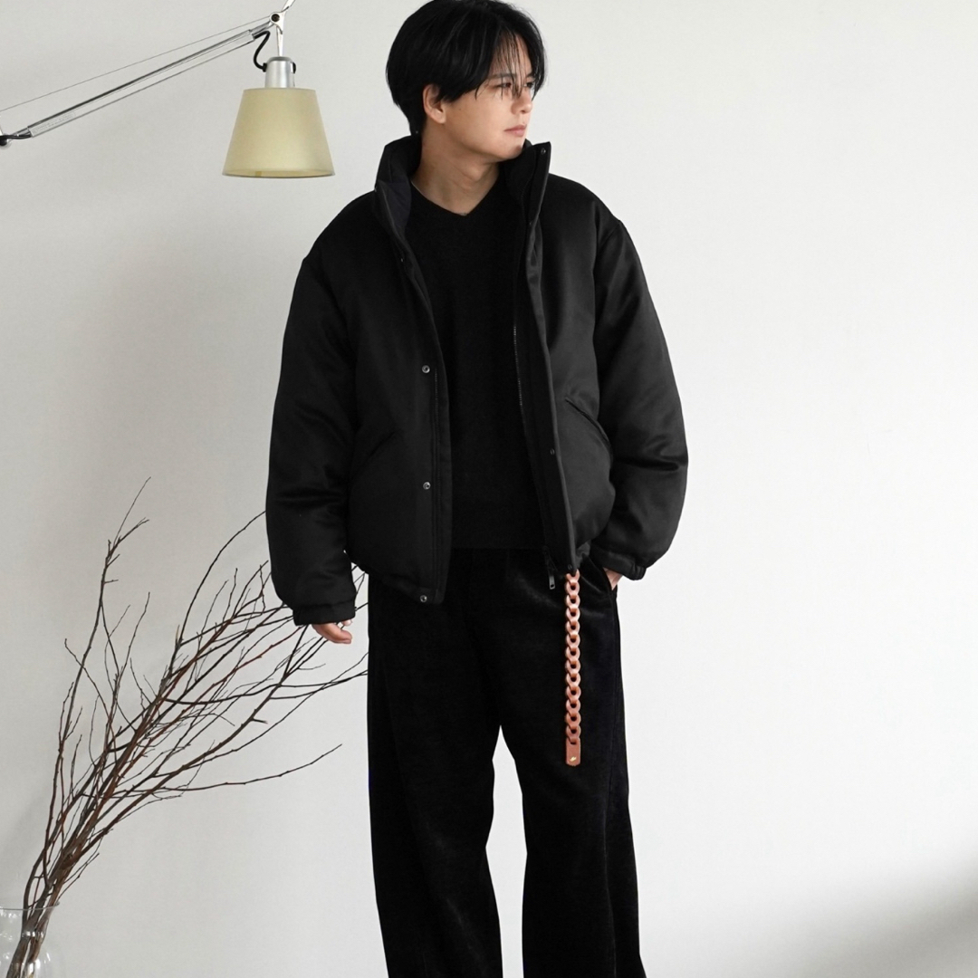 LIDNM - WYM WASHED VELVET CURVE CUT WIDE PANTSの通販 by し's shop