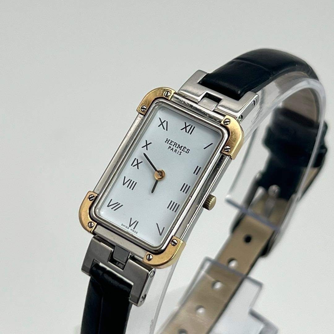 HERMES - 美品✨ 新品ベルト エルメス クロアジュール ホワイト