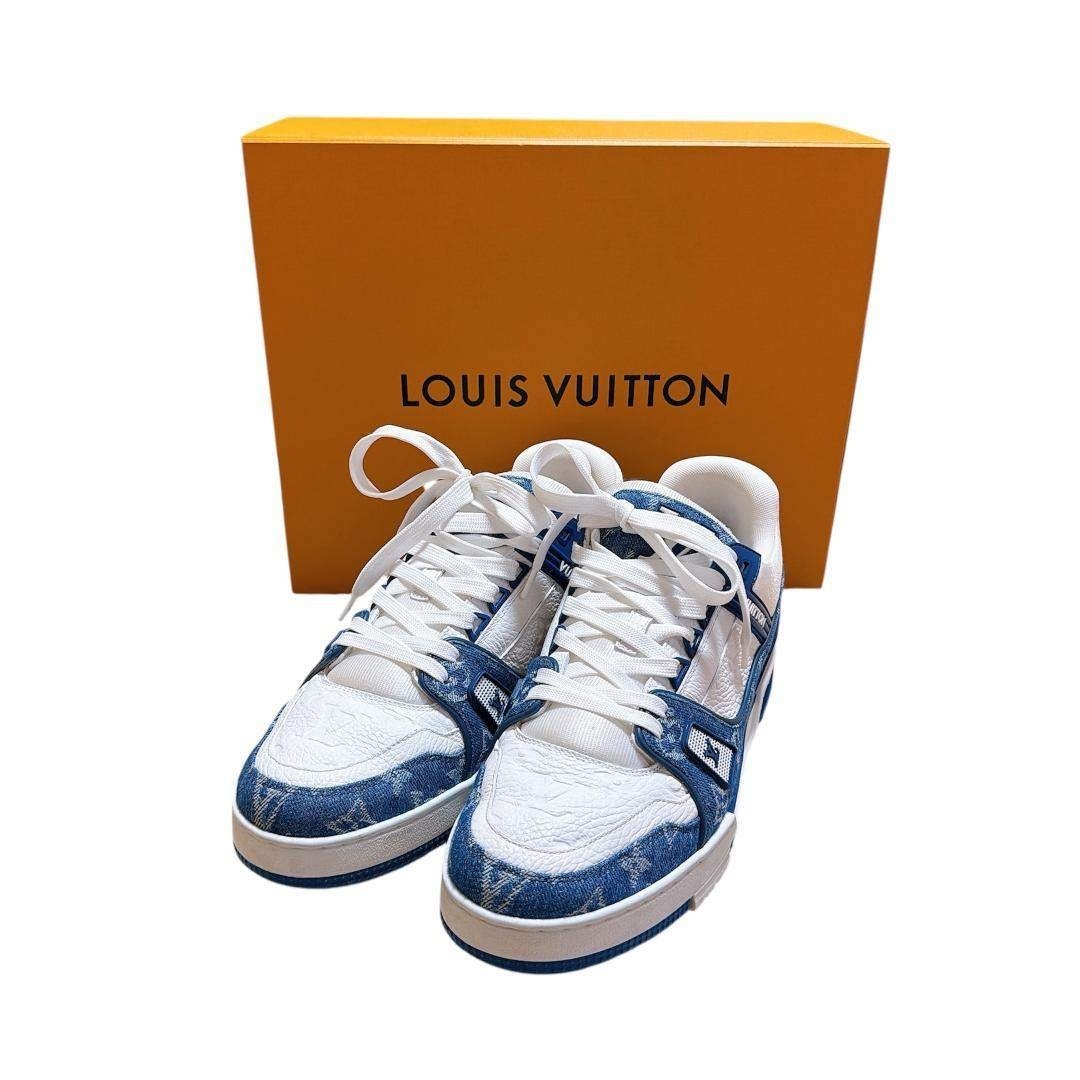 LOUIS VUITTON - ルイヴィトン LV トレーナー スニーカー マリーヌ 靴