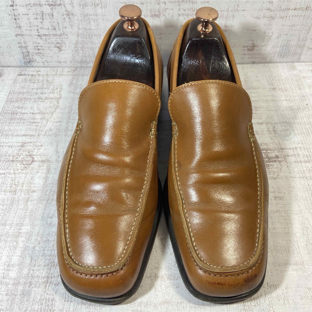 BURBERRY - BURBERRY バーバリー スリッポン メンズ 25.0cm 革靴の通販