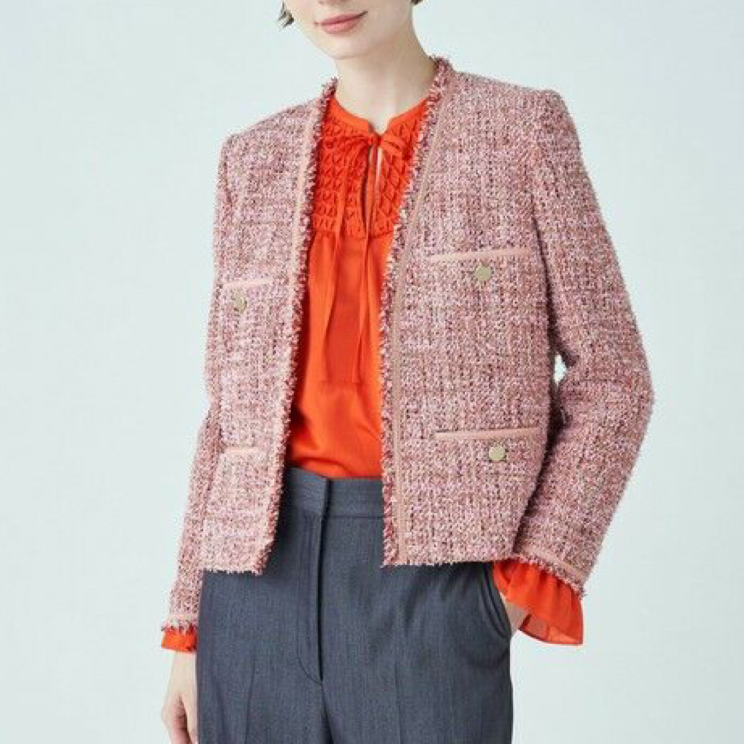 TOMORROWLAND - TOMORROWLAND ツイードジャケットの通販 by 54's shop