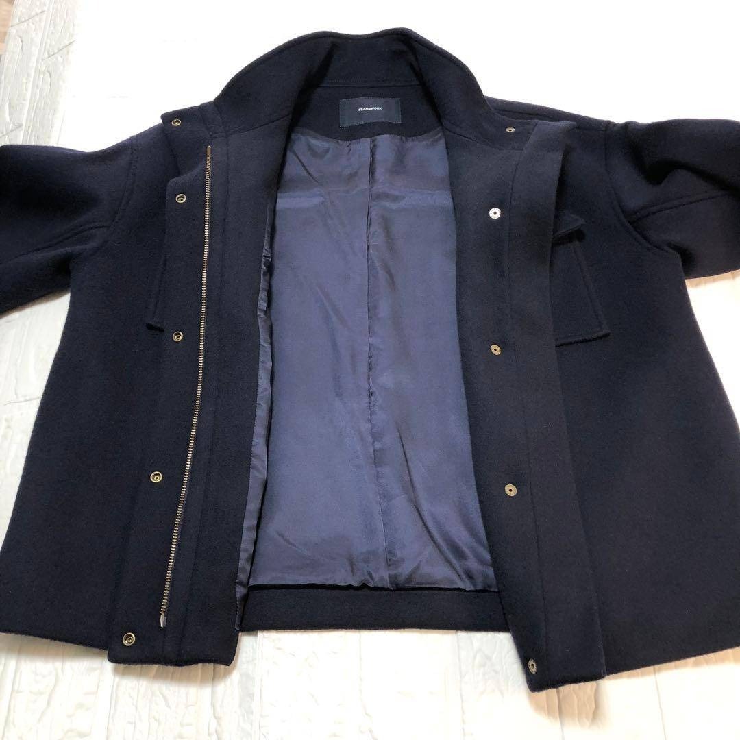 FRAMeWORK - フレームワーク 定価39,600円 ミリタリーウールジャケット