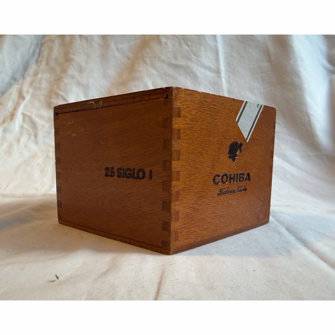 COHIBA コイーバ 葉巻 25SIGLOⅠ 空箱 木箱 ウッドケース 旧製品の通販