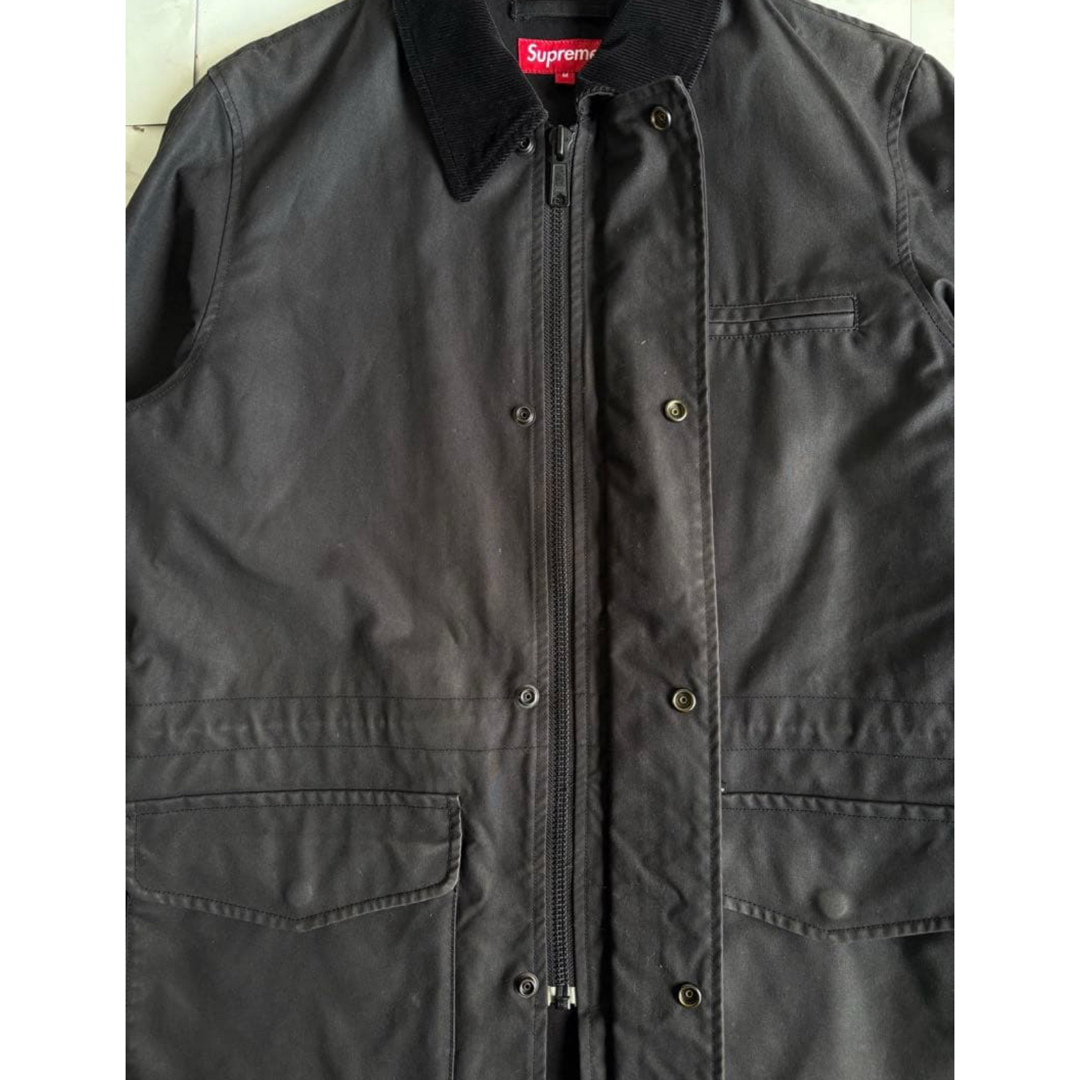 Supreme - Supreme 14AW Dry Wax Barn Coat Black Mの通販 by ごてむ
